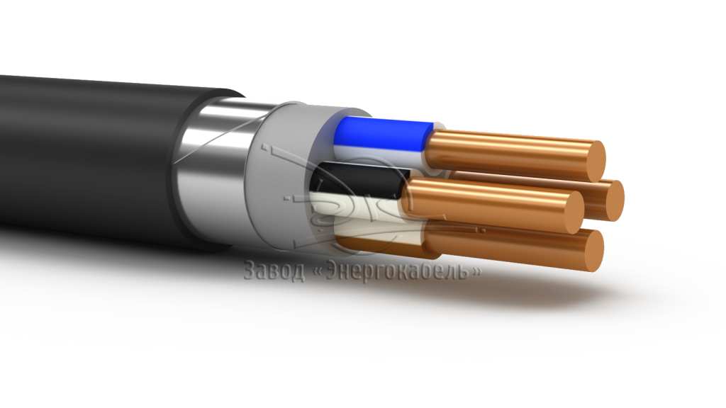 Power cables, flame retardant at group installation and not emitting corrosive active gaseous products at burning and smouldering (modification "flame retardant – halogen-free")