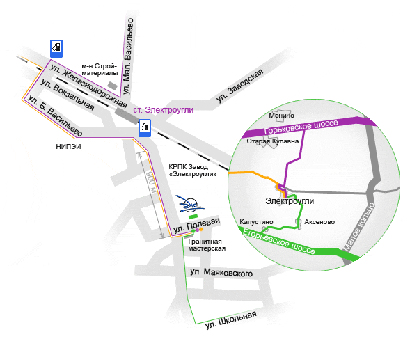 карта проезда к АО «Завод «Энергокабель»