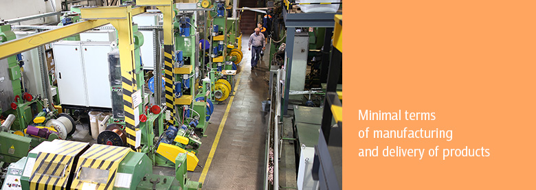 Minimal terms of manufacturing and delivery of products Minimal terms of manufacturing and delivery of products
